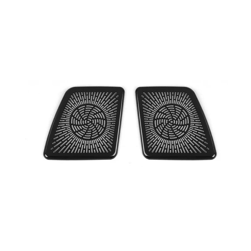 

2PCS Black Sliver Stainless Steel A-Pillar Tweeter Speaker Cover For Kia TASMAN 2026 2026 Car Accessories LHD