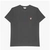 MaiSon KitSune Lm00104kj0008 H170 Fox Head Patch Men S Short Sleeve Tee