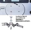 Kiload Universal Fixed 4WD Off-Road Crocan Rear Mount Scoop Holder, Silver, Set of 2