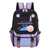 Witch Hunting Squad Korean Print High School Student Campus Backpack Outdoor Purple Backpack