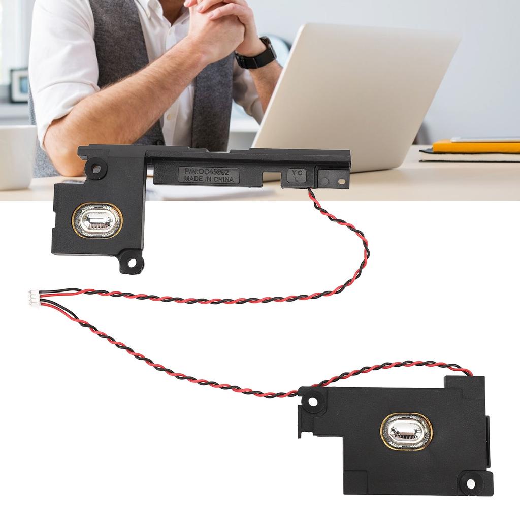 Laptop Built In Speaker Replacement with Connector ABS Plug and Play Internal Speaker Assembly for X