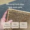 Large Non-Slip Sisal Floor Carpet for Bedroom & Living Room