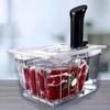 Kit de Panela de Cozimento Lento de Grande Capacidade com Tampa Máquina Sous-vide Tanque de Água Chef