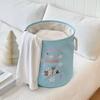 Space-Saving Toys Storage Basket Cartoon Clutter Baskets Korean Style Laundry Hamper  Kids Room