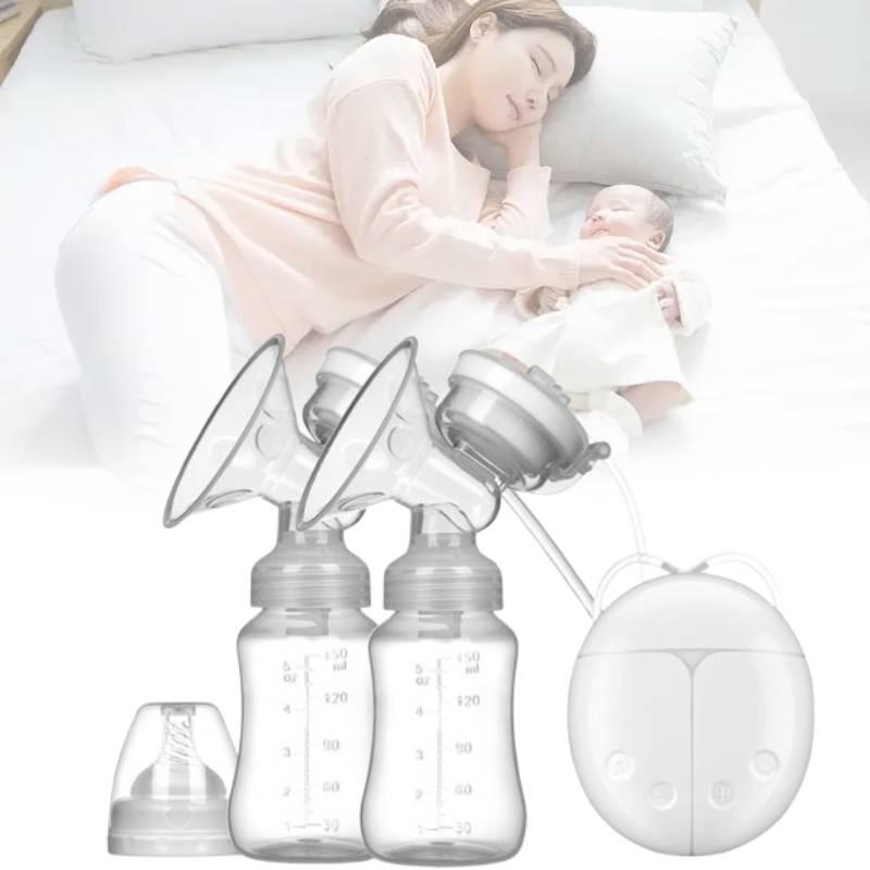 Usb Double Automatic Electric Breast Nipple Suction Pump Mom Milk Extractor Tool