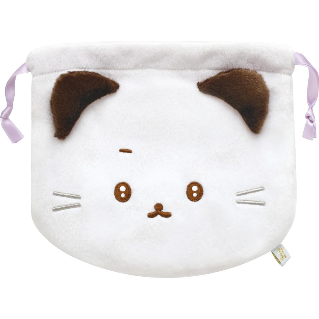 CA76102 Plush Drawstring Bag Ishiyo-chan "Junior-chan Appears" Ishiyo-chan