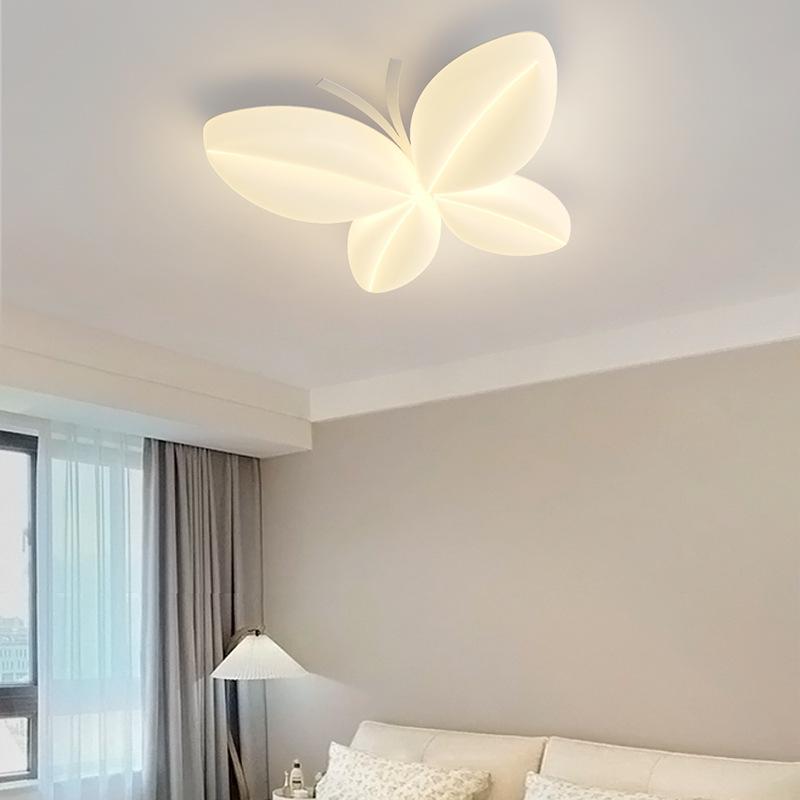 Full Spectrum Eye Protection Bedroom Light, Butter Wind Butterfly Ceiling Light