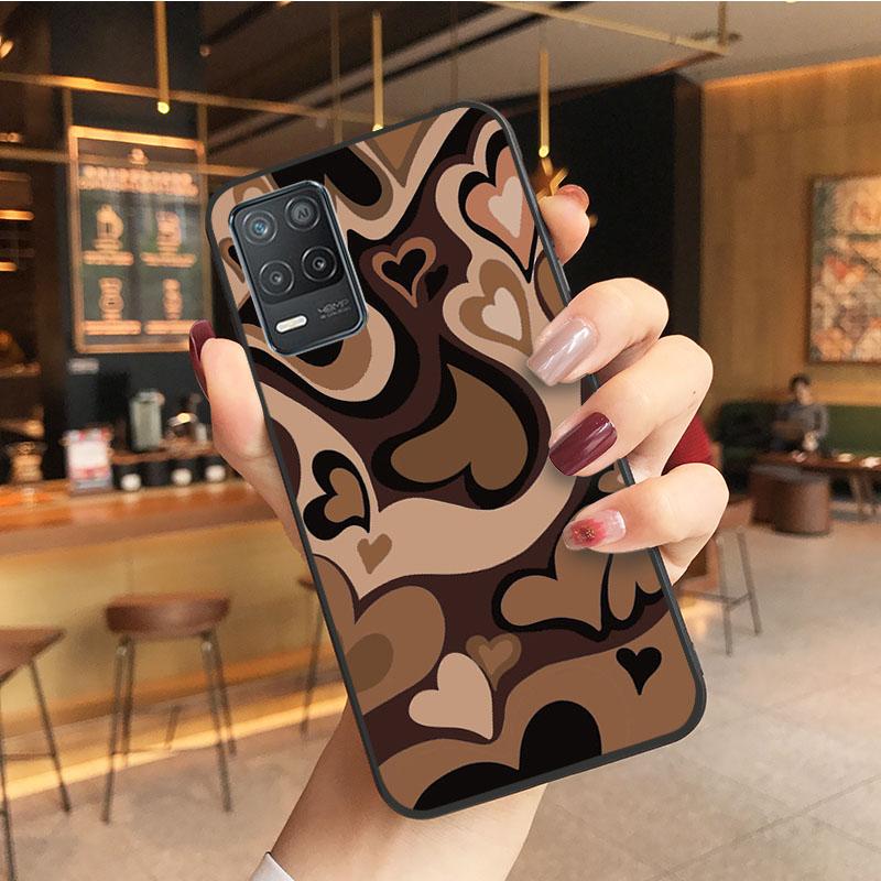Love Coffee Heart Case for OPPO Realme GT 2 Pro X2 Pro XT C25S 8 7 6 Pro 6i Realme GT Master C3 C21 C21Y C11 X3 SuperZoom
