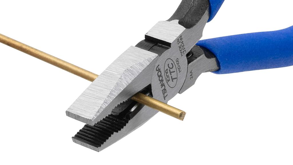 TSUNODA Compact Professional Made in MP-100 Pliers, 100mm, Palm-Sized, Compact, Mini, Tool, Japan, Tsubame-Sanjo