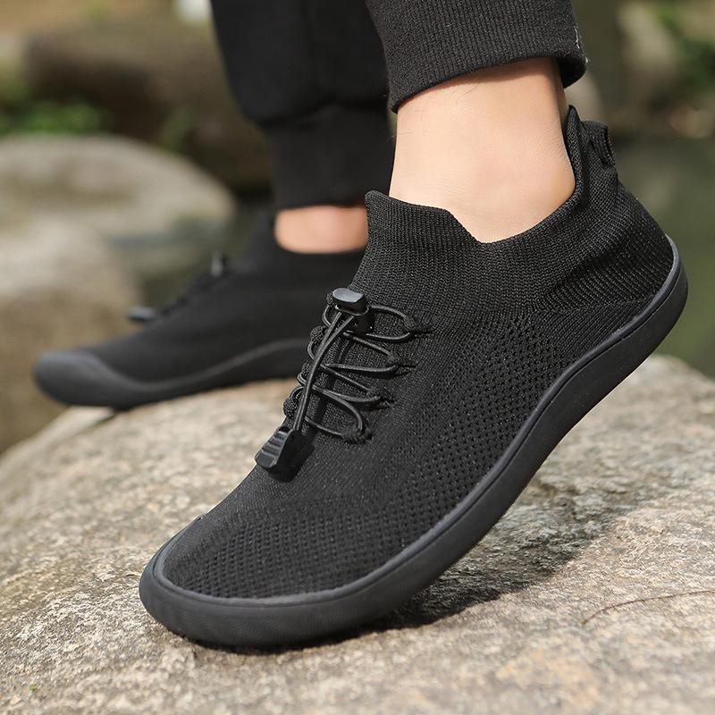 Herren Übergröße Outdoor Mesh Schuhe Weite Zehenbox Atmungsaktiv Leicht Rutschfest Lässige Slipper Frühling Herbst 2025 Neu Bequem