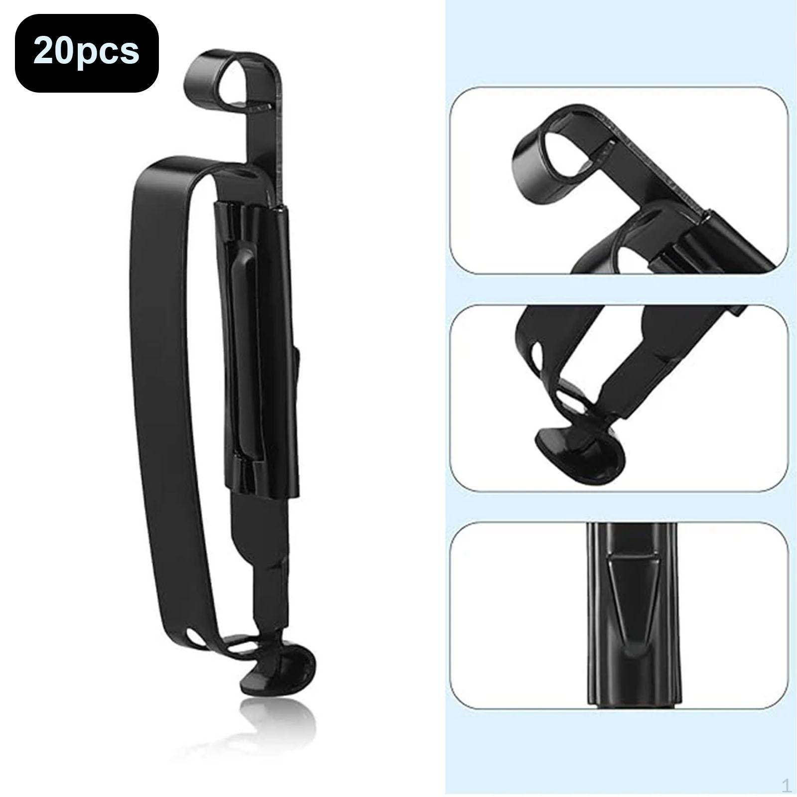 

20 держателей зажимов для ремня, соединительный зажим, адаптер, застежка, пряжка для ремня