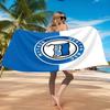 Hertha Bsc Berlin Crest Beach Towel, Quick-drying, Easy To Care For, Suitable for Both Fitness and Beach Vacations,Sports Essential