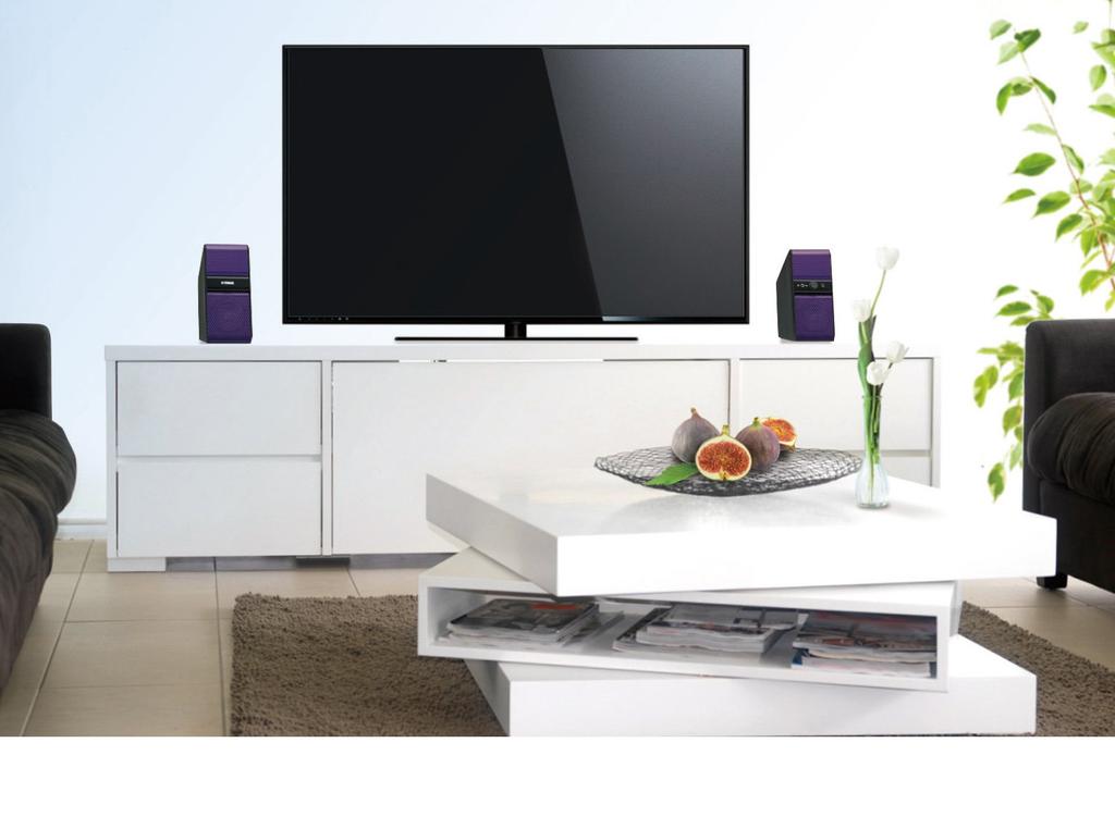 Yamaha Powered Speaker NX-50 (Black) 1 pair left and right NX-50 (B)