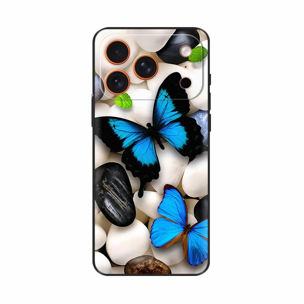 Luxury Silicone Anti-drop Case For iPhone 17 Pro Max Soft Case For iPhone 17 Pro Cases For iPhone17 Air Bumper Cover Fundas Capa