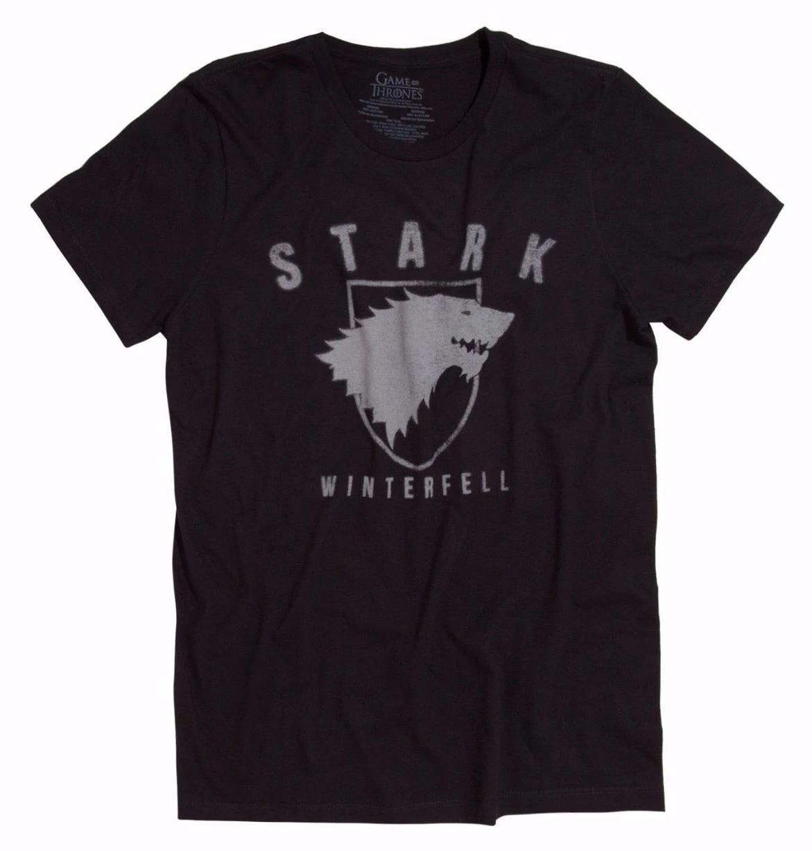Game Of Thrones STARK OF WINTERFELL Direwolf T-Shirt NWT Licensed & Official 4XL