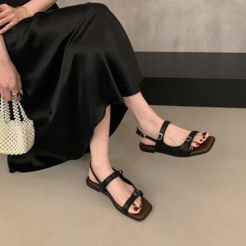 Fashion 2025 New Women Shoes Sandals Summer Open Toe Sandals Ladies Party Women's Shoes Soft Sandals Beach Sandal Footwear Female