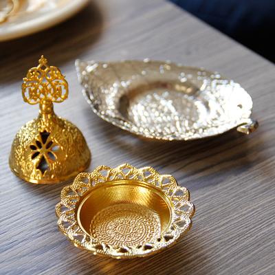 1pc Metal Incense Stove Mini Small Handheld Incense Stove Middle Eastern Arab Zen Home Decoration Tea Ceremony Decoration