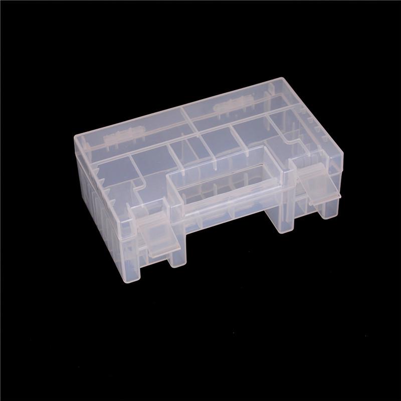 Large Portable Hard Plastic Battery Case Holder Storage Box For Aa Aaa Batteries