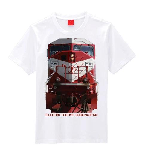 

Indiana Rail Road Head On EMD SD90/43MAC INRD Train T-shirts S