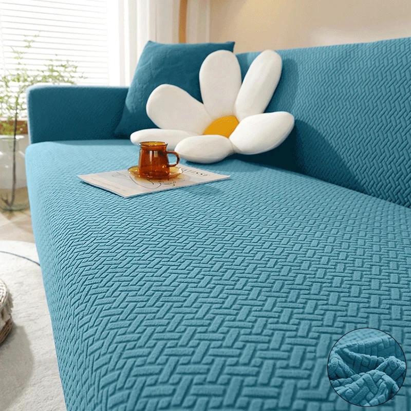 Elastic Sofa Covers for Living Room Couch ArmChair Protector Sofa Slipcovers Home Decor 1/2/3/4 Seater L Shaped