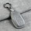 Leather Car Remote Key Case Cover for Subaru BRZ Forester Legacy Outback WRX STI Impreza XV Crosstrek Protector Fob Keychain