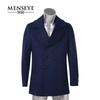 Menseye Menseye Winter New Blue Color Wool Business Casual Coat Fashion Elegance Outwear
