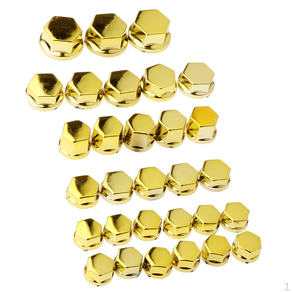 Набор из 30 штук нержавеющих винтов для мотоцикла для