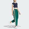 Adidas Originals Logo Twist Tracksuit Bottoms, Women Forest Green Retro Casual Sports Pants IW6291