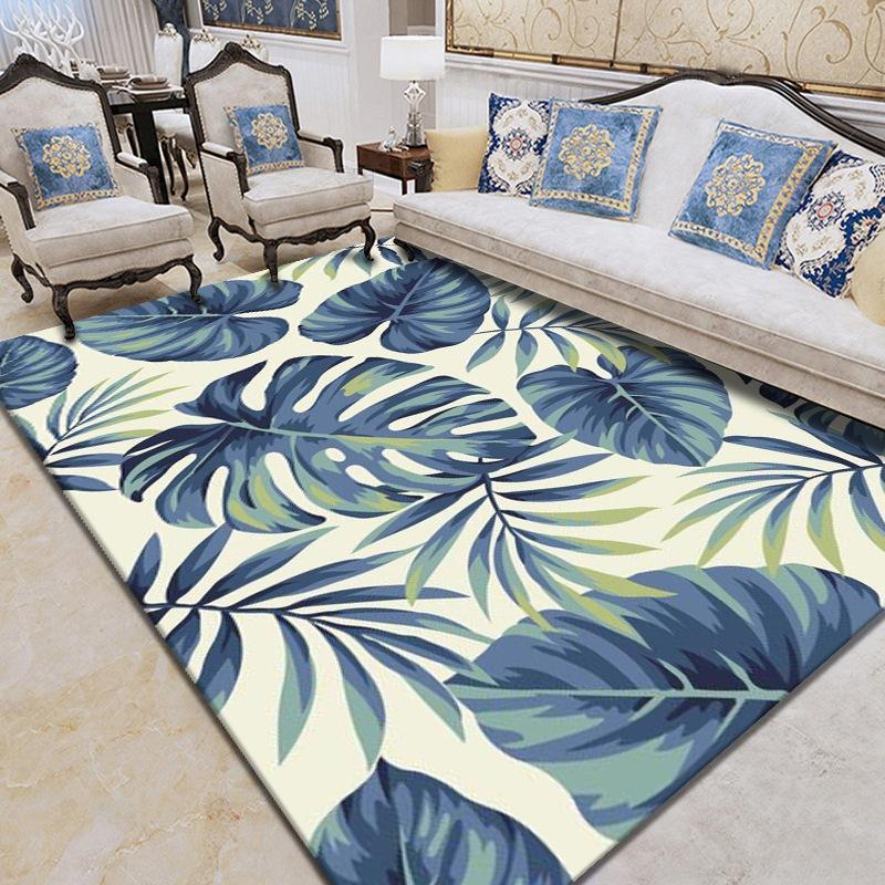 3D Carpet Living Room Bedroom Printed Carpet Wedding Floor Mat Modern and Simple Carpet