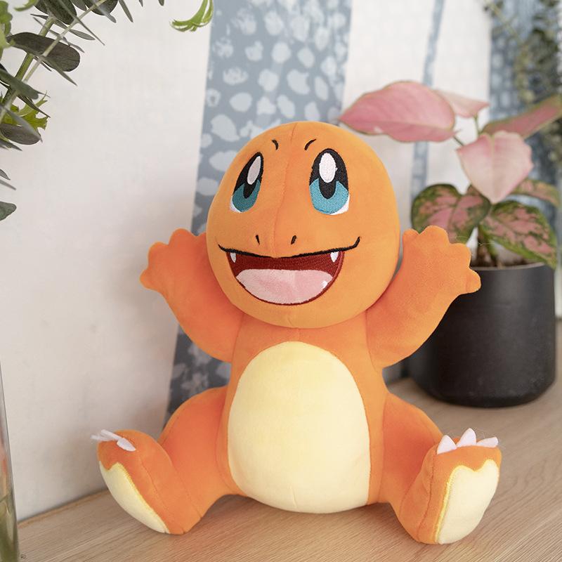 Non-Toxic Genuine Pokmon Plush Toy Bulbasaur Doll Kawaii Squirtle Doll Charmander Filled Pillow Children'S Birthday Gift