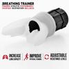 Lung Breathing Trainer Portable Respiratory Exerciser for Improved Pulmonary Function and Stamina Zhxlq01