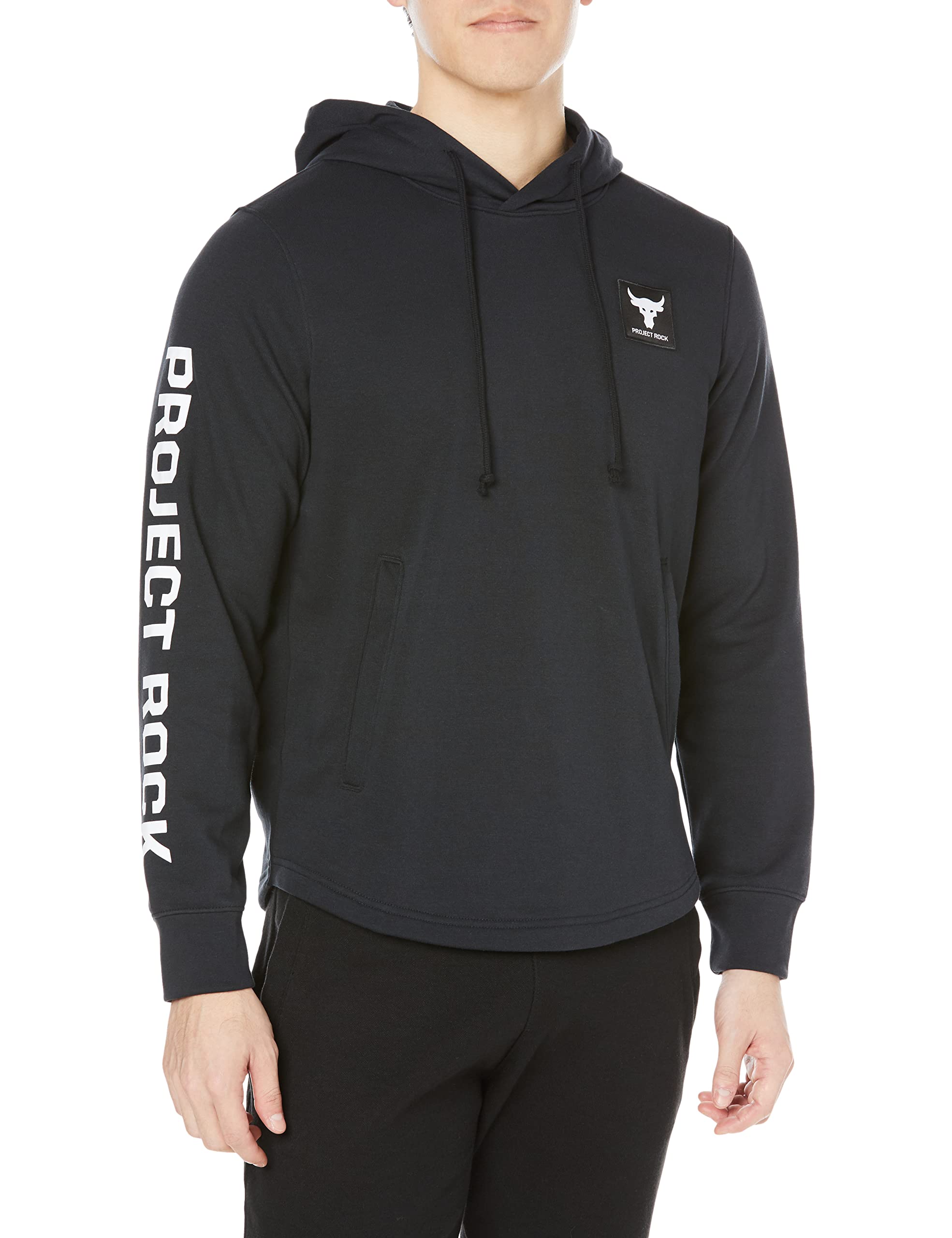 

Under Armour UA Pjt Rock Terry Hoodie Black White LG