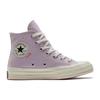 Converse  Chuck 70 High Embroidered Floral Print - Pale Amethyst Women Sneakers Purple Multi Egret A01584C