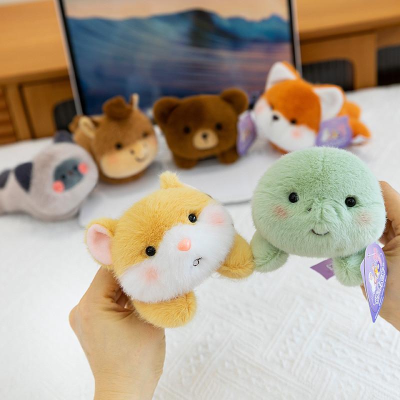 Kort Plysj Elefant Katt Bjørn Rev Kjøleskapsmagnet For Kjøkkendekor Og Gave