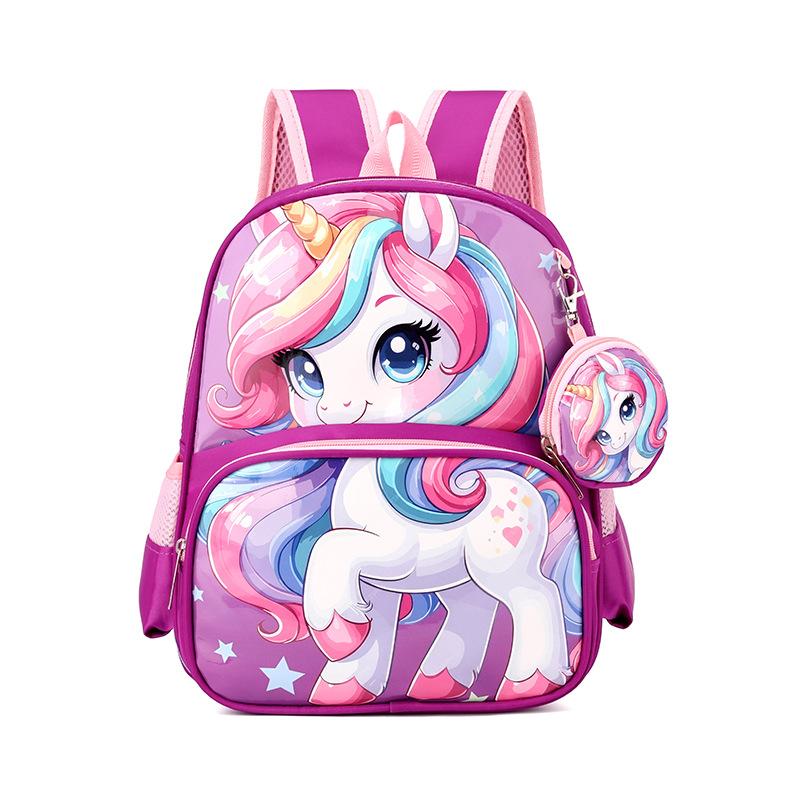 Children's school bag Large capacity cute boys and girls backpack Personalized printing Primary school students backpack for grades 1-3