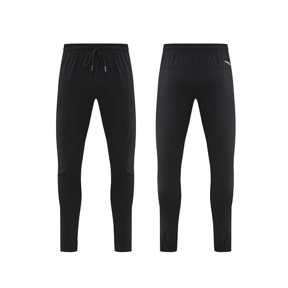 

Чоловічі швидковисихаючі дихаючі нейлонові штани для бігу - Літні, вільного крою, з манжетами на штанинах M