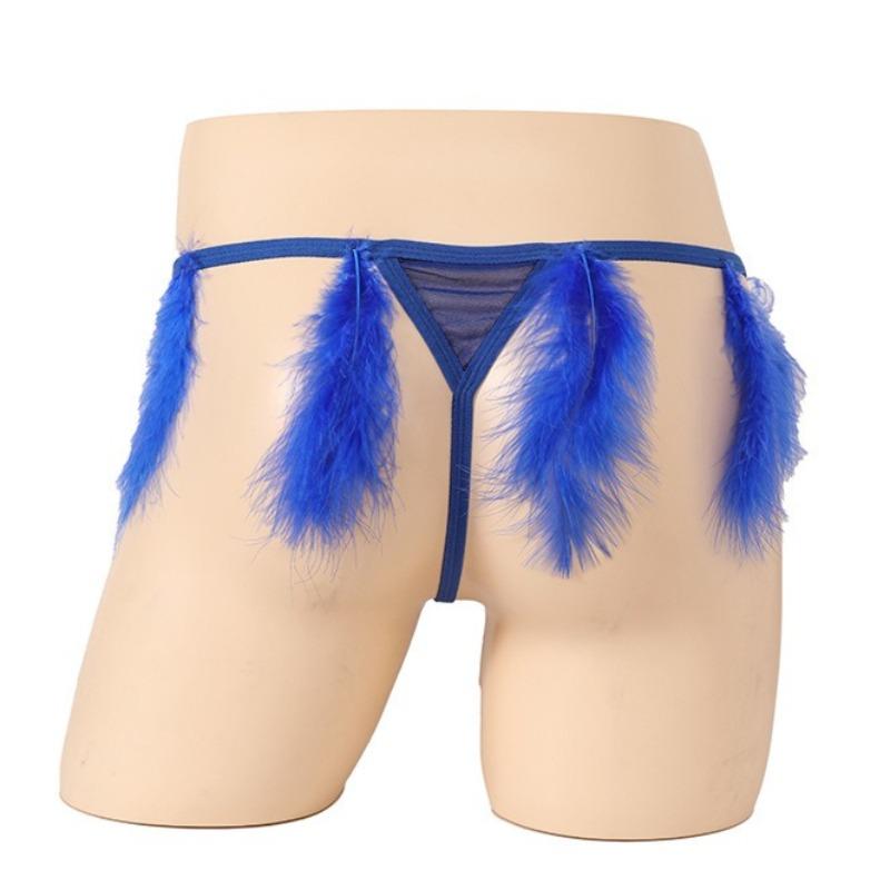 Sexy Elephant Nose G-String Mens Low Rise T-Back Thongs Sissy Lingerie Sex Naughty Gay Nightclub Stage Performance Underwear