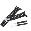 For Suunto T1 T1C T3 T3C T3D T4C T4D Sports Silicone WatchBand Soft Rubber Strap Men Pin Buckle Watch Accessories Free Tools