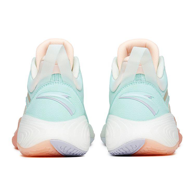Anta Basketball Series Huayu Low Top Performance Basketball Shoes Men Sneakers Green Pink 112211602Q-1