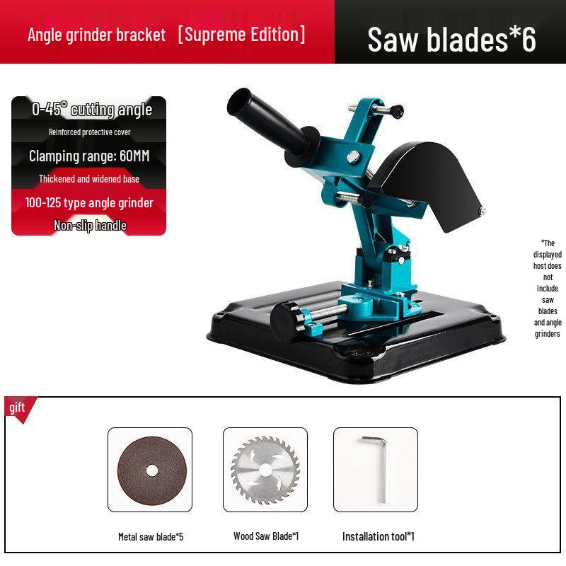 Multi-Functional Angle Grinder Table Saw Stand for Polishing and Cutting