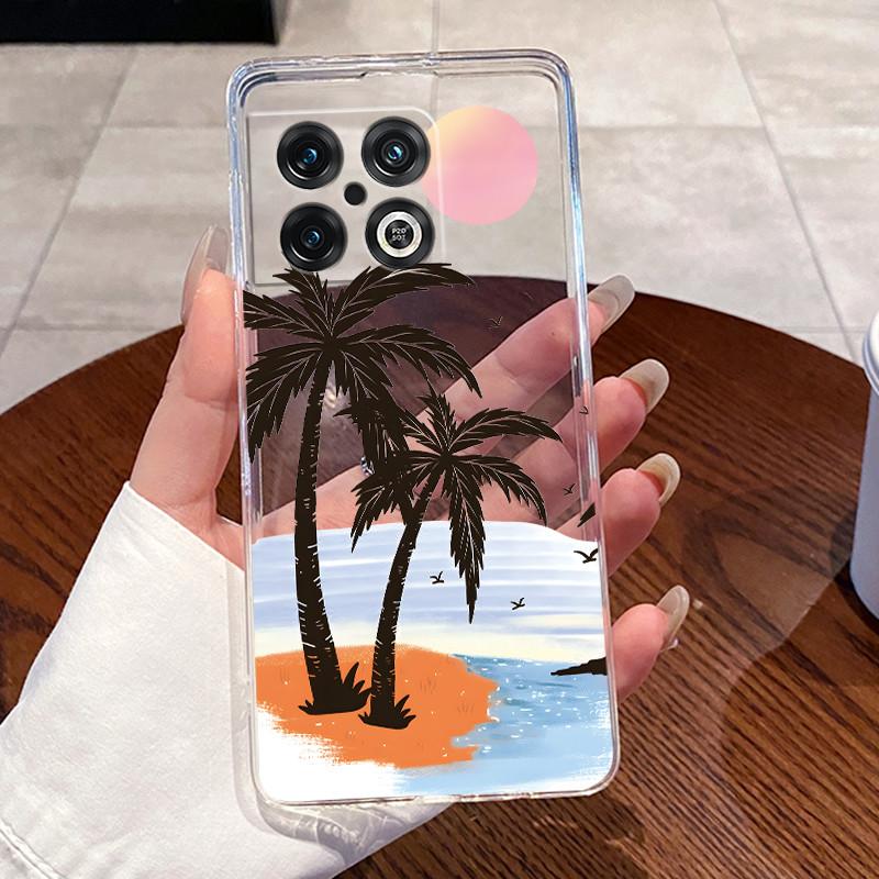 Jelly Case For OnePlus 10 Pro 10T ACE Pro Clear Silicone Soft TPU Back Cover One Plus 10PRO ACEPro Cute Rabbit Cat Phone Case