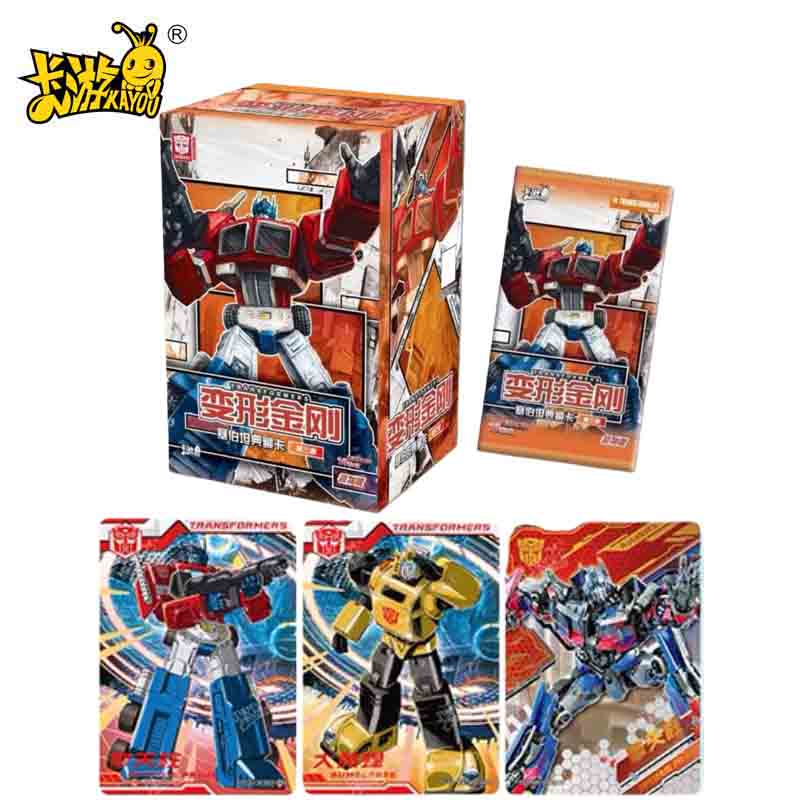 Card Leader Edition Cybertron Optimus Prime Genuine Animation Cartoon Collection Card Peripheral Toy Gifts