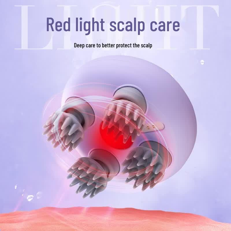 AIMODORO Mini Red Light Head Massager CN plug (adapter included)