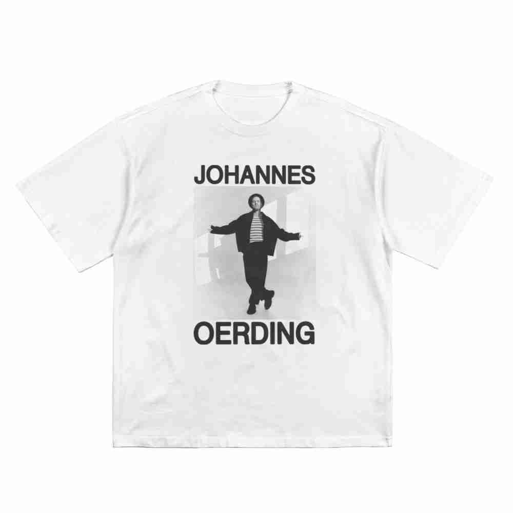 Johannes Oerding Short Sleeve Tee 100% Cotton T-Shirt
