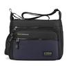 Large capacity men's messenger bag travel shoulder bag leisure trend bag men's fashion multi-functional waterproof backpack