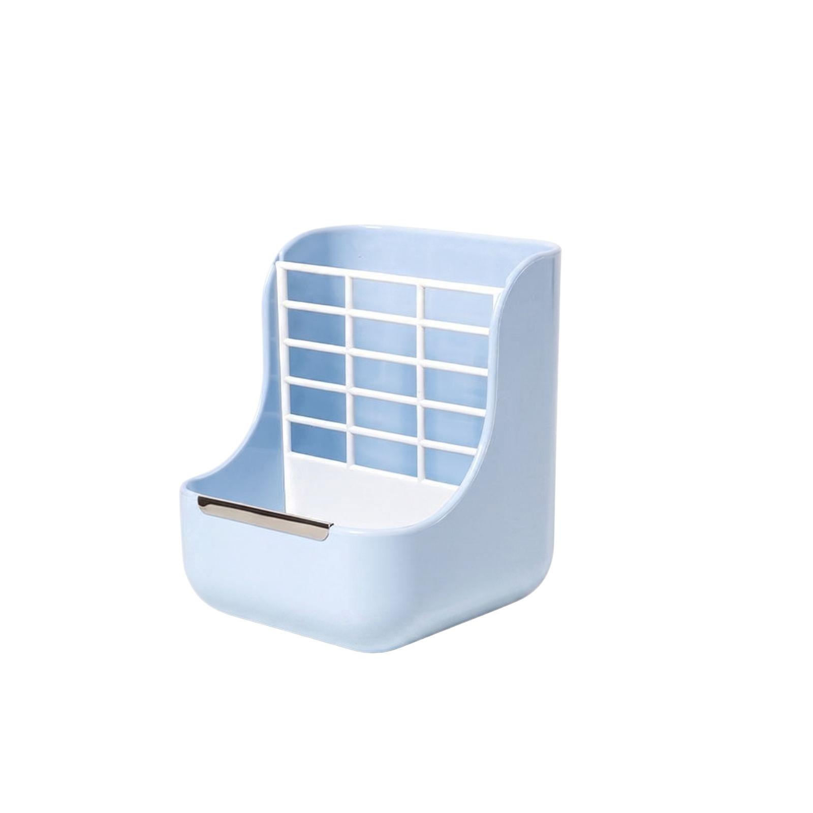 

Large Capacity Pet Grass Rack Natural Material Durable Design for Small Animals Easy Access Feeding and Storage for Rabbits Guinea Pigs Hamsters One Size синий