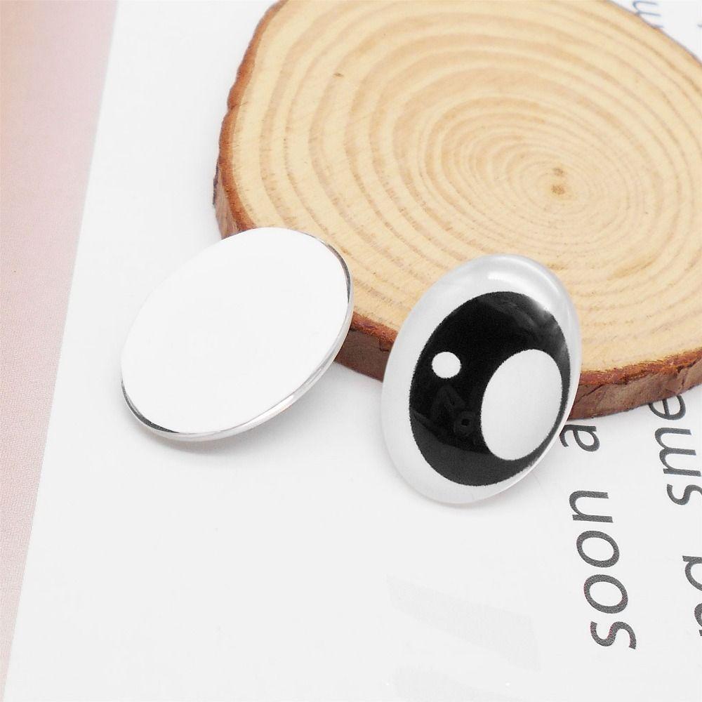 50pcs Crystal Doll Eyes Accessories Multistyles Simulation Glass Eye Patches