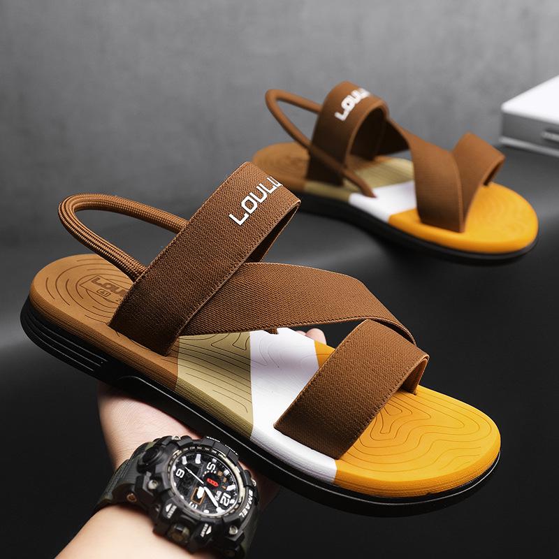 Summer 2026 Men s Soft Sole Outdoor Casual Sandals – Two-Way Wear Beach Sandals 41