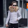 Giacca da Donna Invernale in Cotone con Cappuccio di Alta Qualità, Cappotto Imbottito Caldo Casual Slim