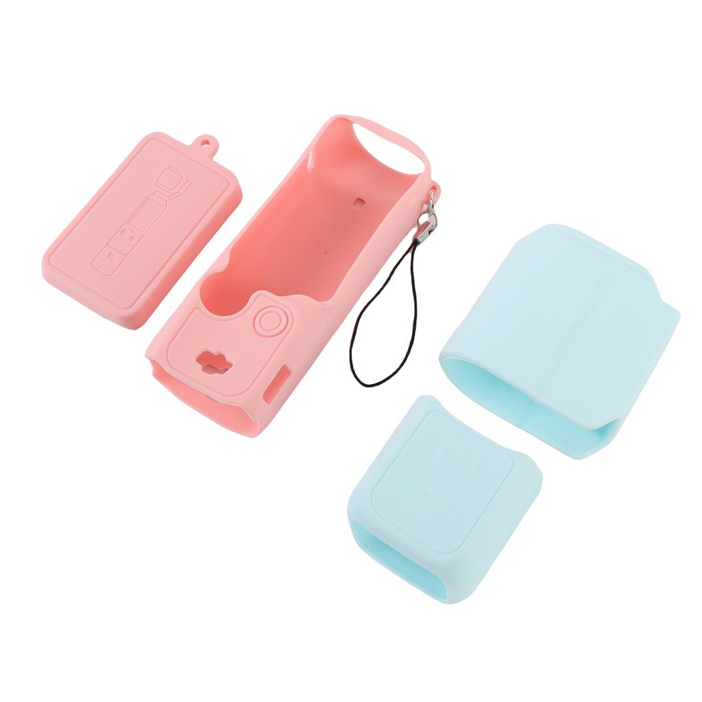 Silicone Camera Case for Pocket 3 Camera Screen Lens Hand Grip Cover Dust Proof Protective Sleeve